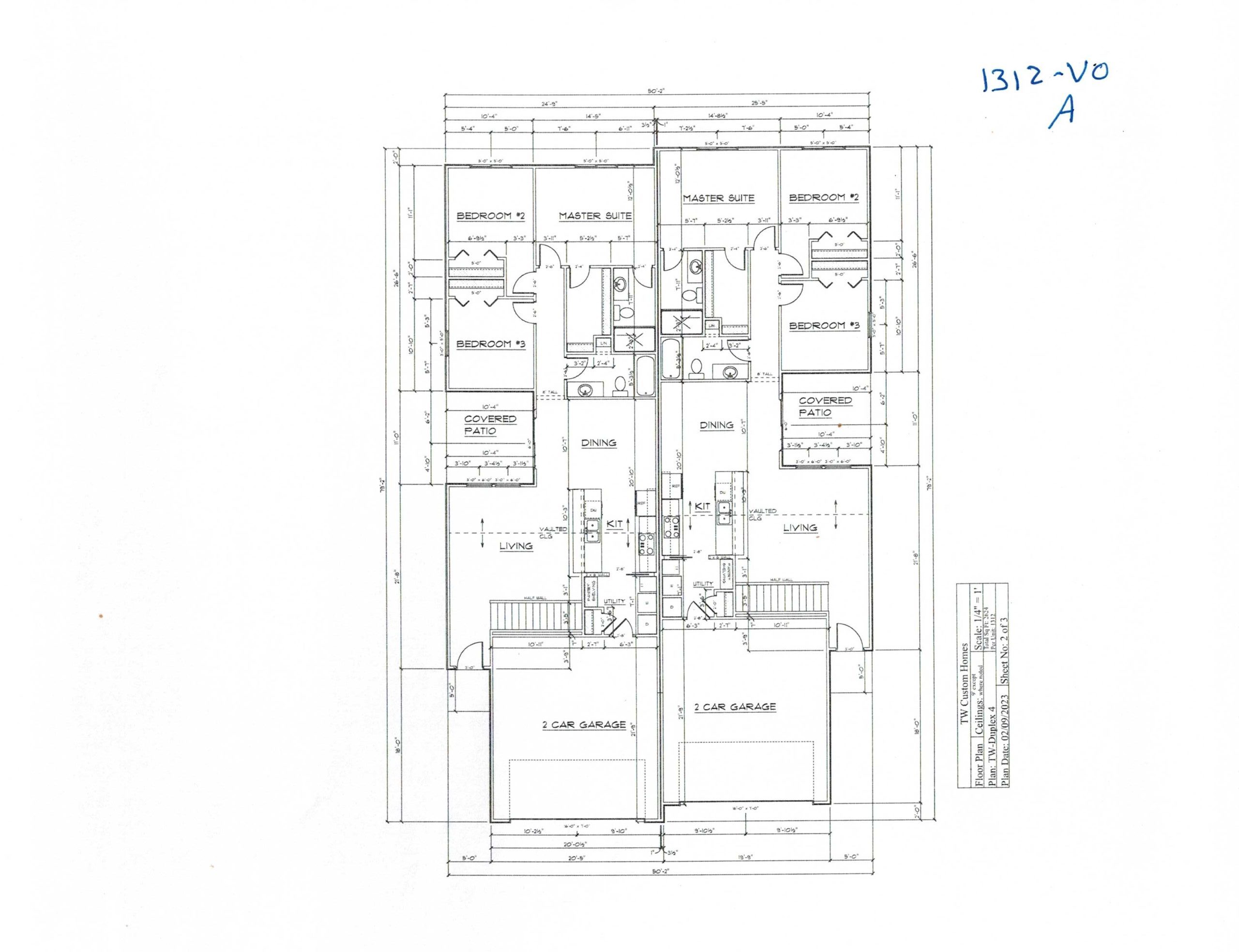 1312 Elevation A VO (1stFloor)
